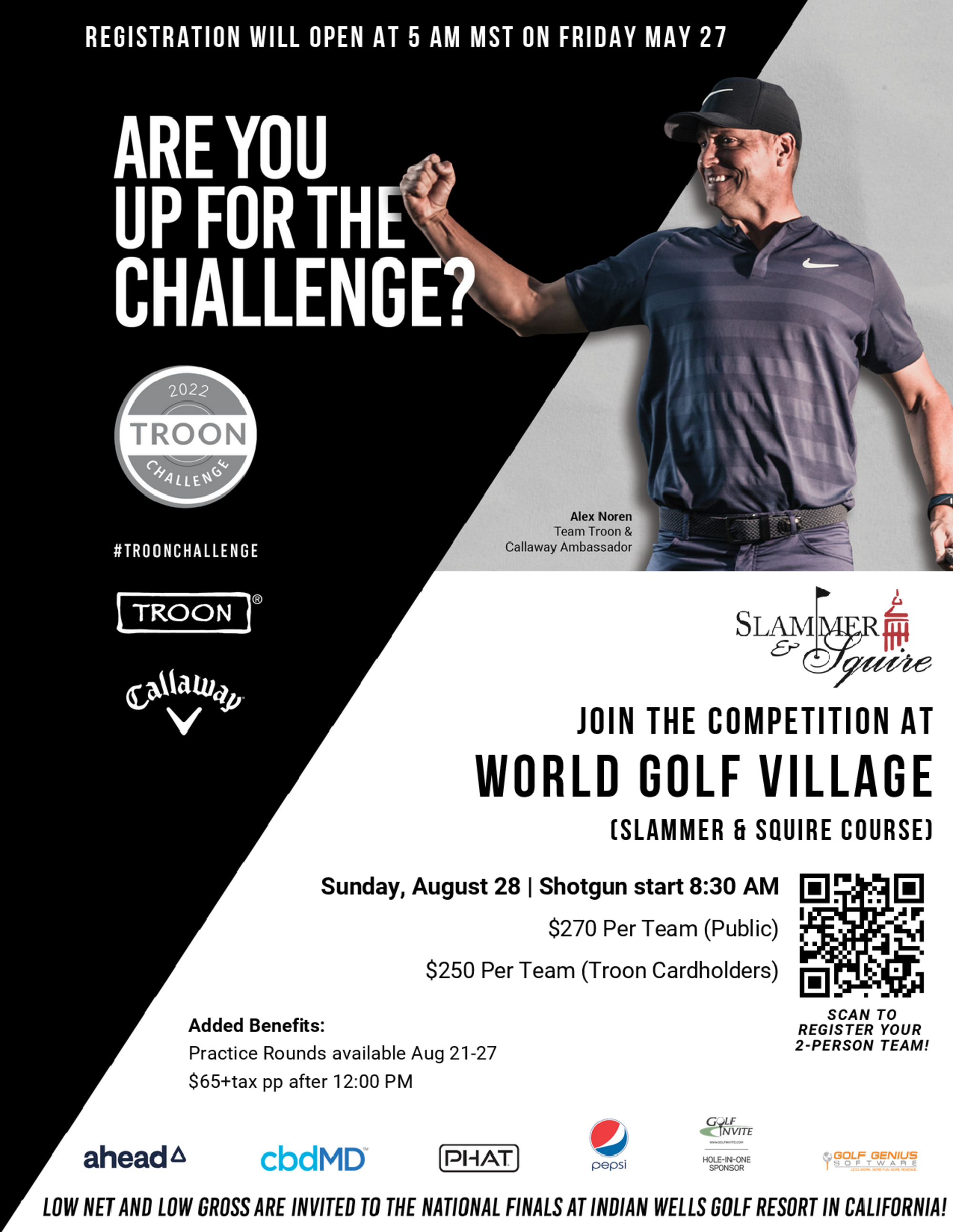 World Golf Village Calendar Event Troon Challenge